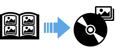 アルバムそのままDVDライト