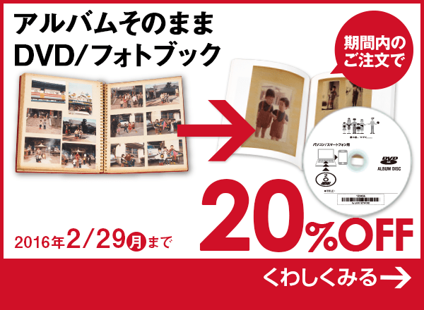 アルバムそのままDVD/フォトブック
