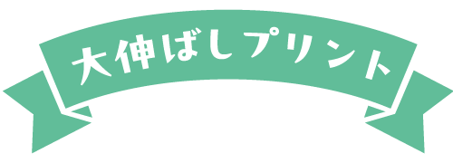 大伸ばしプリント