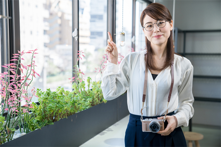 スマホやデジカメで写真を撮るときはグリッド線を表示しよう