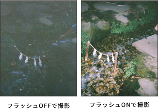 フラッシュを使うといいシーンイメージ画像