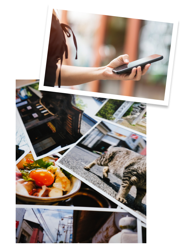 データのスマホ転送＆データCD化イメージ画像