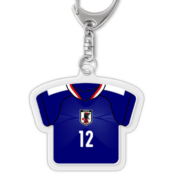 サッカー日本代表ユニフォームキーホルダー
