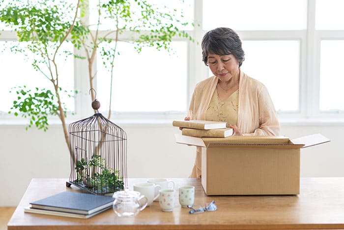 お引越しや断捨離などお部屋の荷物整理の機会にぴったり