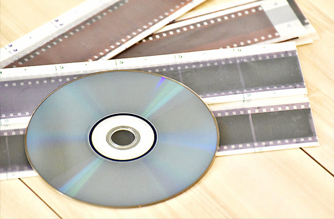 ネガフィルムをCDに
