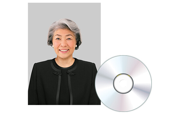 遺影加工画像データ