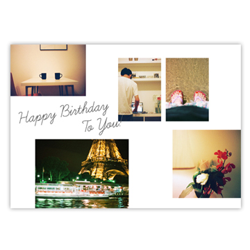 デザインコラージュプリント