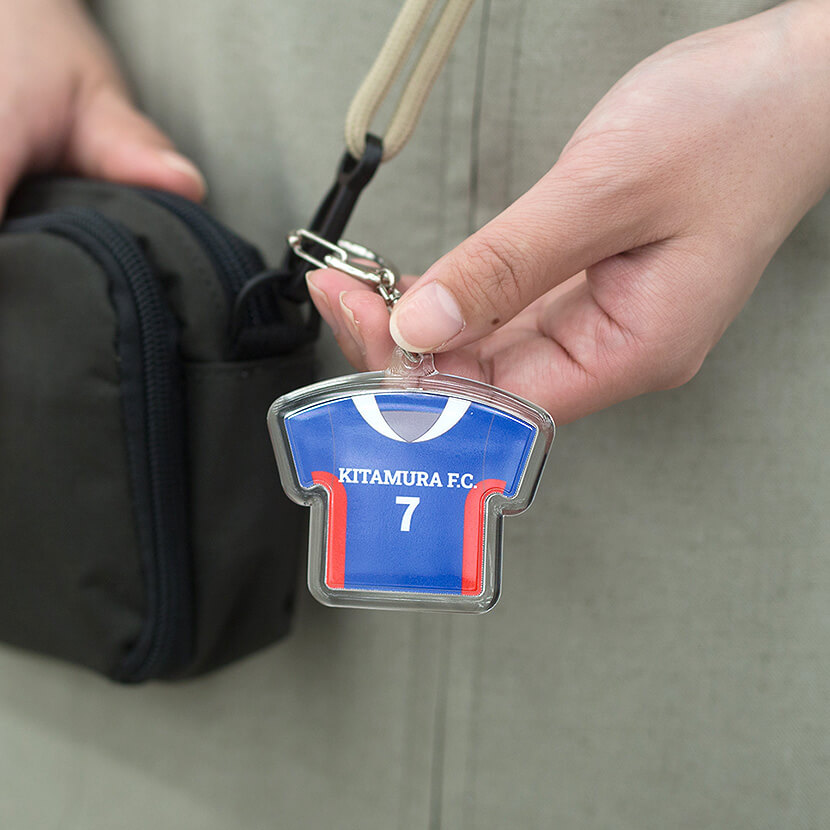 ユニフォームキーホルダー【カメラのキタムラ】最短15分仕上げ