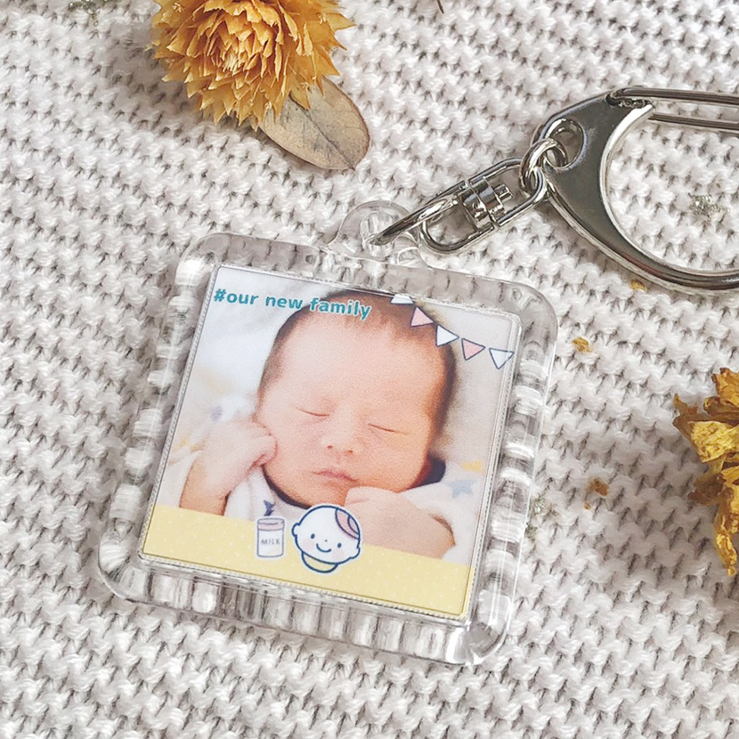 写真キーホルダーイメージ