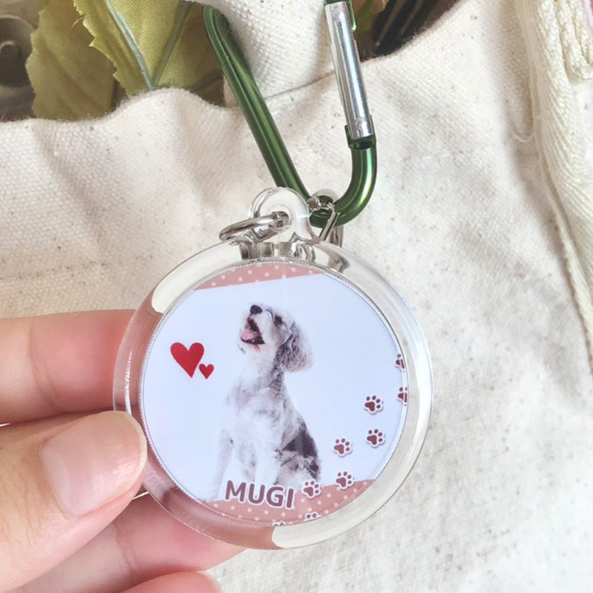 写真キーホルダーイメージ