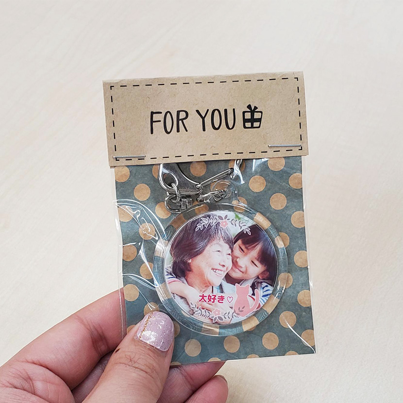 写真キーホルダーイメージ