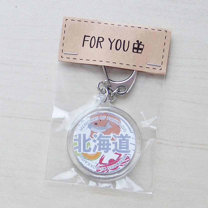 写真キーホルダー（ご当地デザイン）イメージ