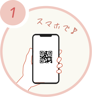 QRコードからキタムラLINE会員登録