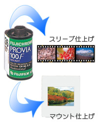 スリーブ仕上げ/マウント仕上げイメージ